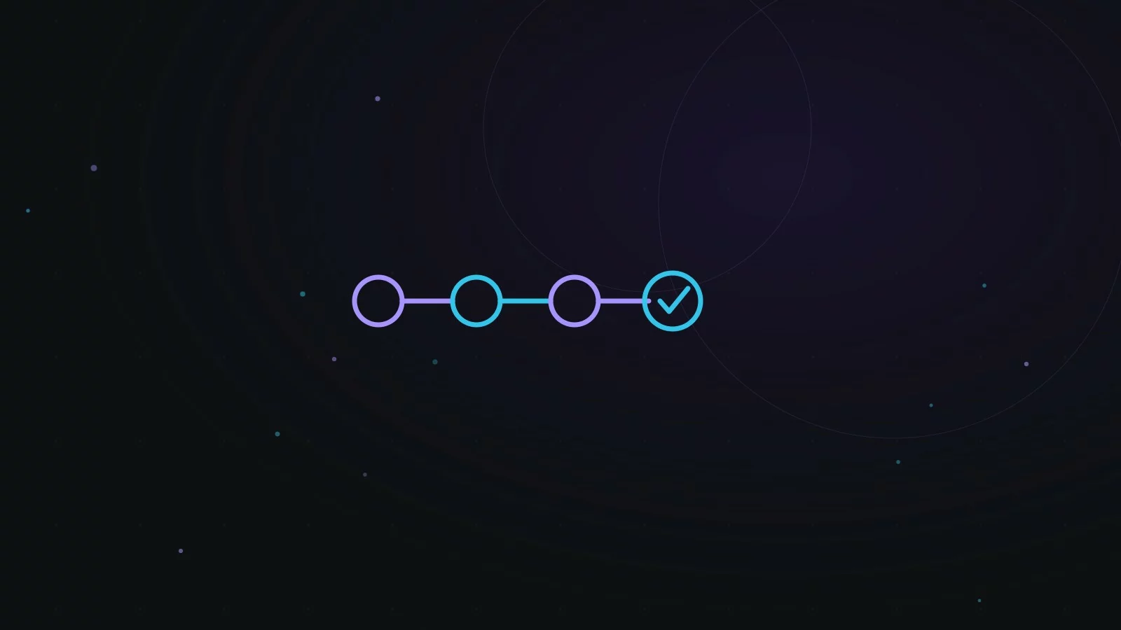 Illustration abstraite représentant un pipeline CI/CD avec une validation finale