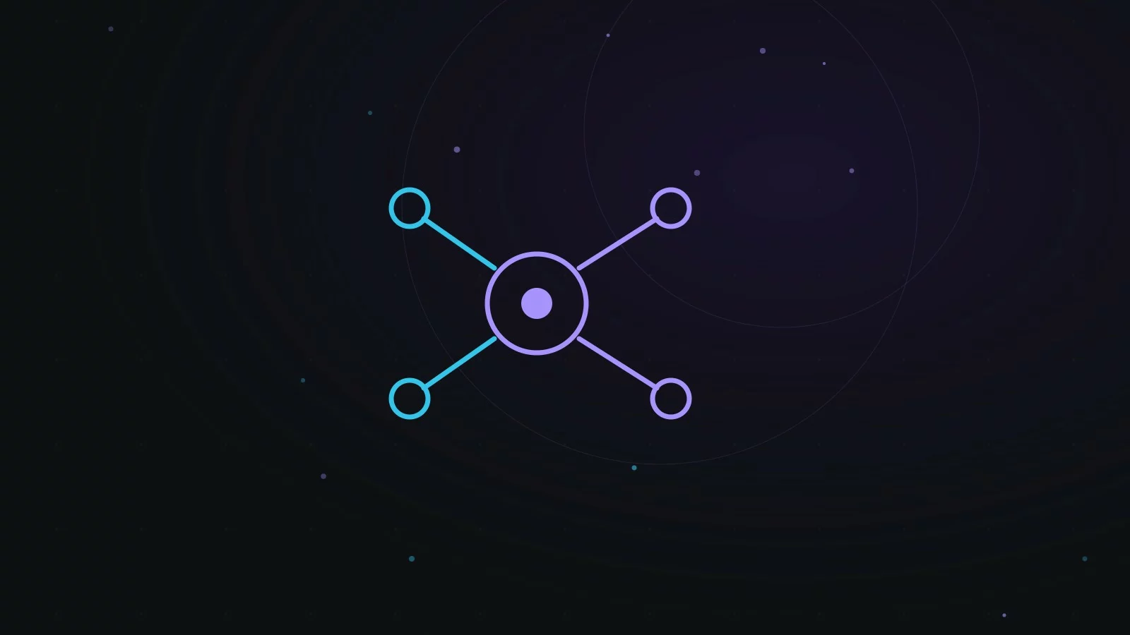 Illustration abstraite représentant un agent IA connecté à plusieurs outils via le Model Context Protocol