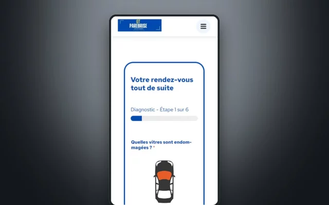 Aperçu du site Centre GT — Pare-brise (prise de RDV)