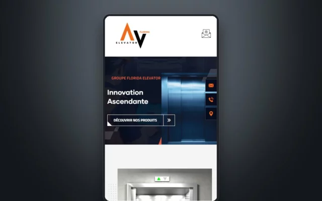 Aperçu du site Le Groupe Florida Elevator