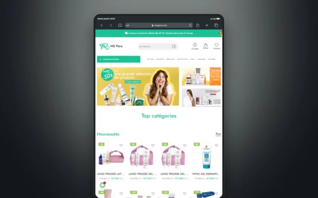 Aperçu du site MS Para